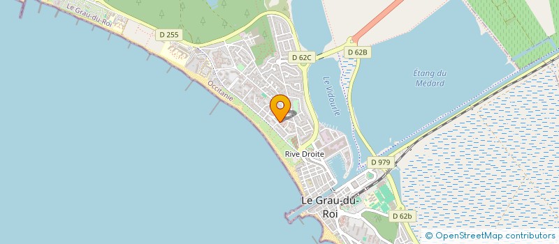 localisation de l'entreprise CHEZ ALAIN  LE GRAU-DU-ROI