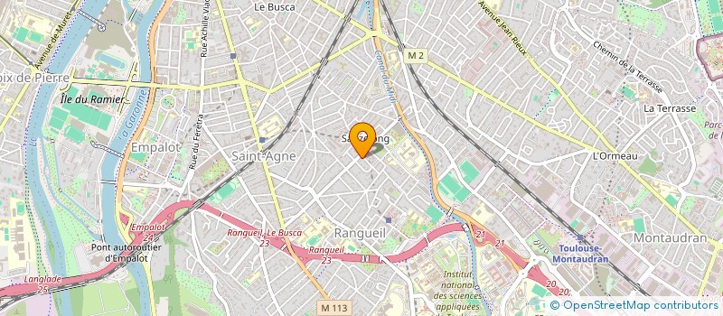 localisation de l'entreprise CHEZ ALEX ET TOM à TOULOUSE