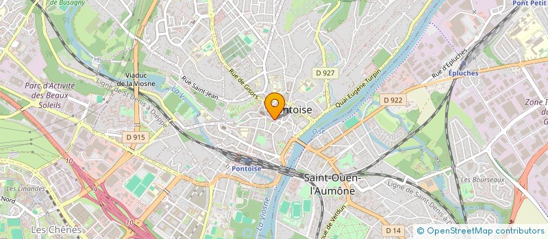 localisation de l'entreprise CHEZ ALEXANDRE  PONTOISE