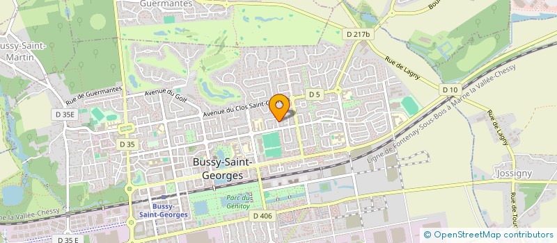 localisation de l'entreprise CHEZ ALEXIS  BUSSY-SAINT-GEORGES