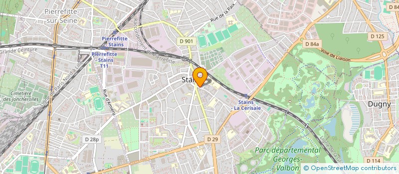 localisation de l'entreprise CHEZ ALI à STAINS