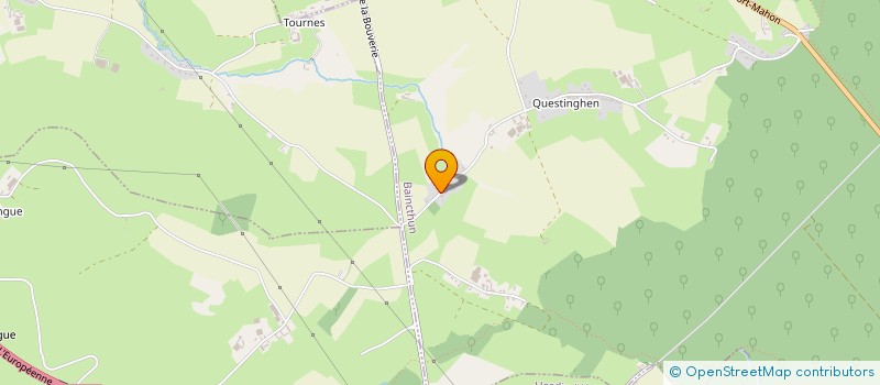 localisation de l'entreprise CHEZ ALICE  BAINCTHUN