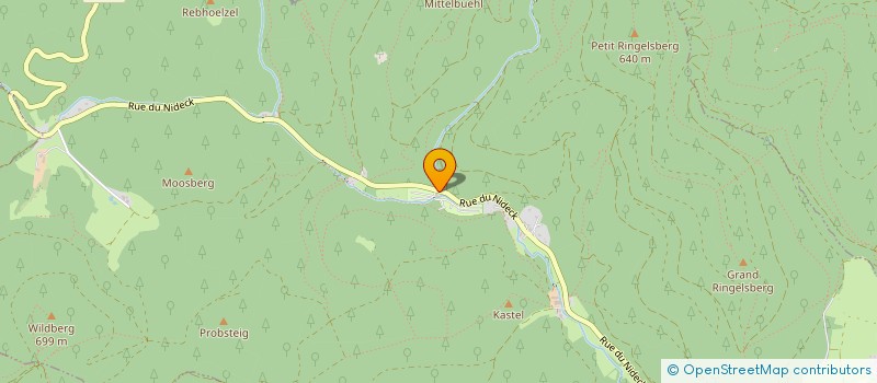 localisation de l'entreprise CHEZ ALINE ET MICHEL  OBERHASLACH