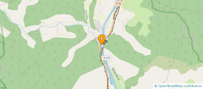 localisation de l'entreprise CHEZ AMANDINE ET JULIEN  PONTAIX