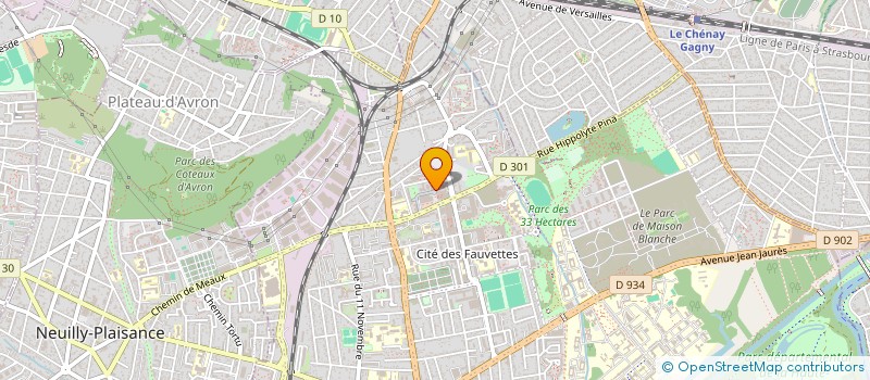 localisation de l'entreprise CHEZ AMINE à NEUILLY-SUR-MARNE