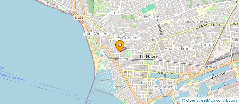 localisation de l'entreprise CHEZ ANDRE à LE HAVRE