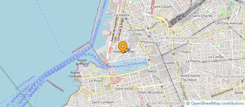 localisation de l'entreprise CHEZ ANGELE à MARSEILLE