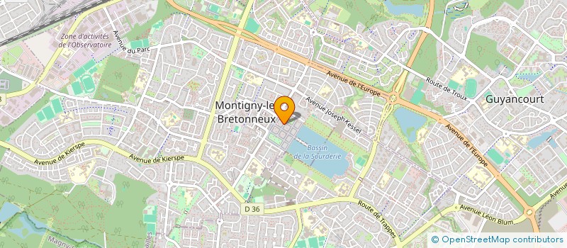 localisation de l'entreprise CHEZ ANH  MONTIGNY-LE-BRETONNEUX