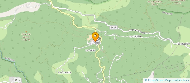 localisation de l'entreprise CHEZ ANOUK  ASCROS