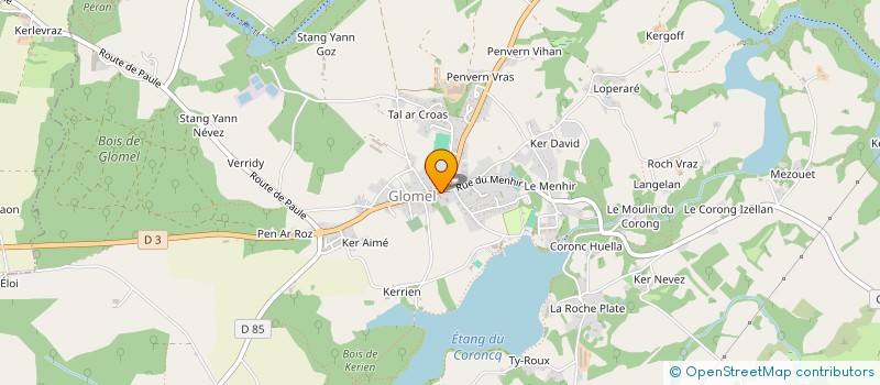 localisation de l'entreprise CHEZ ANTOINETTE  GLOMEL