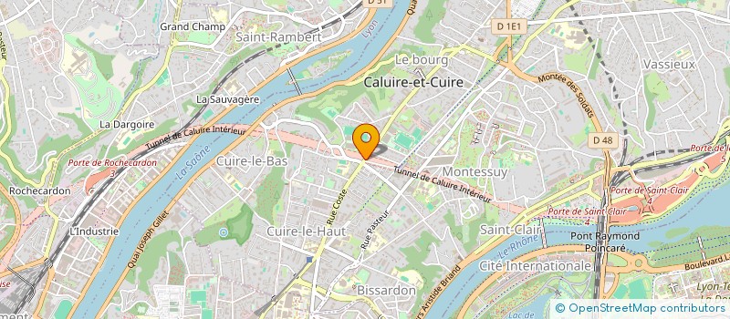 localisation de l'entreprise CHEZ ANTONI à CALUIRE-ET-CUIRE