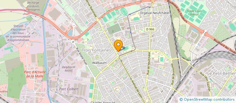 localisation de l'entreprise CHEZ ARLETTE  REIMS