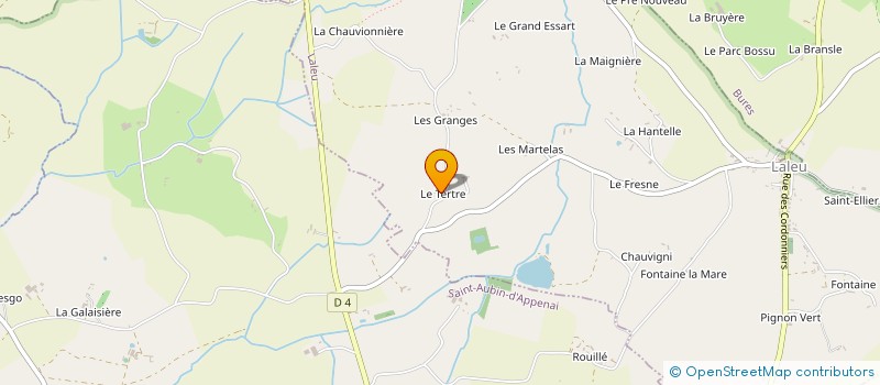 localisation de l'entreprise CHEZ AURELIE ET ARNAUD à LALEU