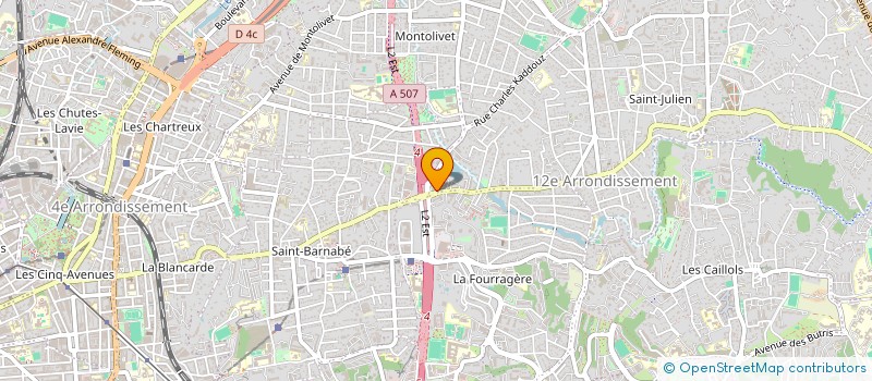 localisation de l'entreprise CHEZ AZA à MARSEILLE