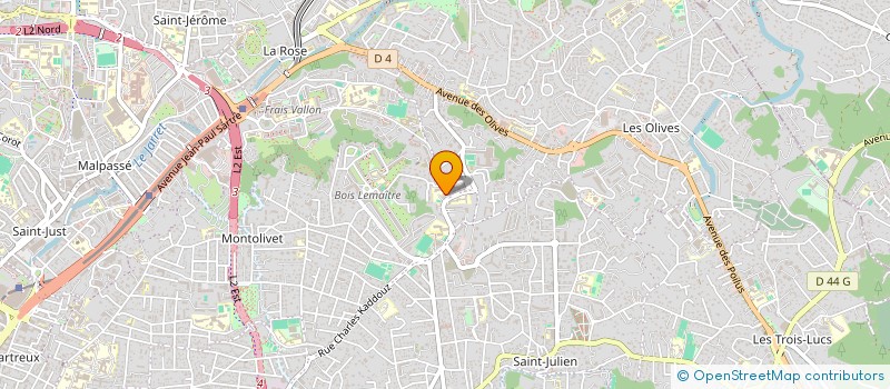 localisation de l'entreprise CHEZ B2L à MARSEILLE