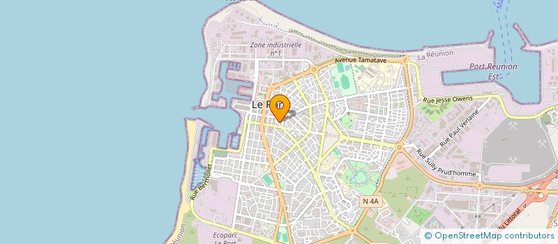 localisation de l'entreprise CHEZ BABA SARL à LE PORT