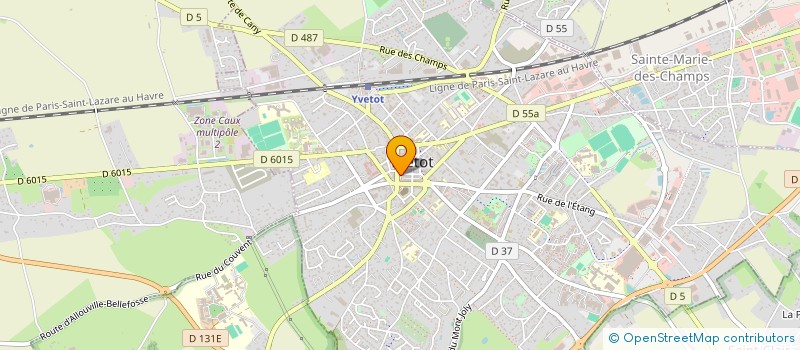 localisation de l'entreprise CHEZ BABETTE à YVETOT