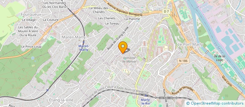 localisation de l'entreprise CHEZ BARBARA  MARLY-LE-ROI