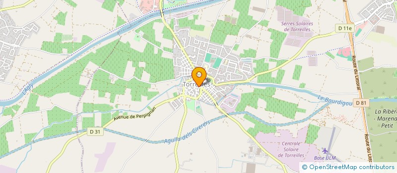 localisation de l'entreprise CHEZ BENOIT  SALSES-LE-CHATEAU