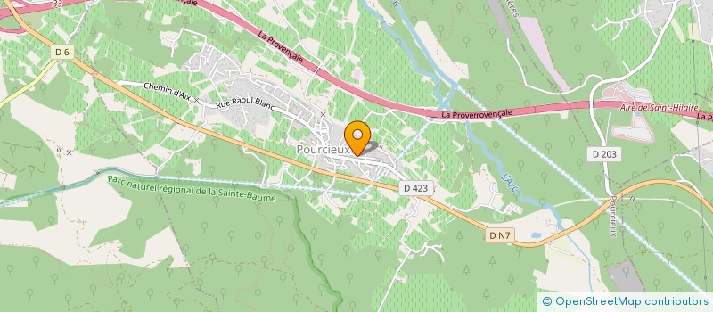 localisation de l'entreprise CHEZ BENOIT  OLLIOULES