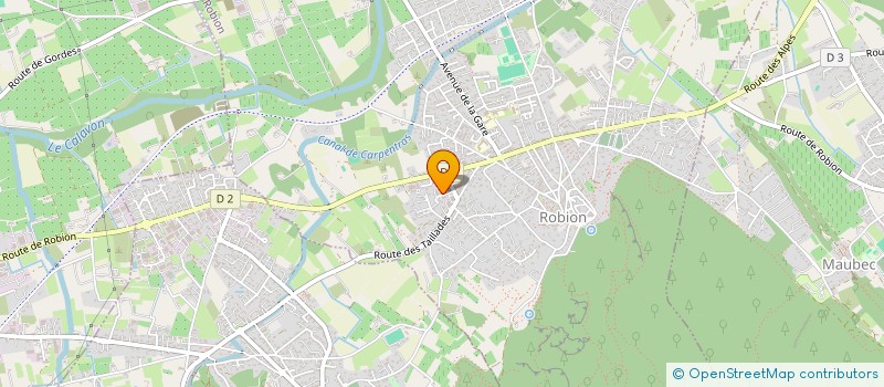 localisation de l'entreprise CHEZ BENOIT CANDY  ROBION