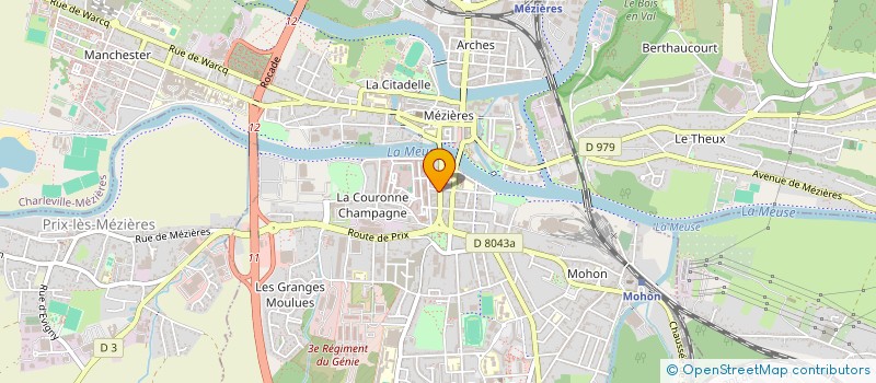 localisation de l'entreprise CHEZ BIG  CHARLEVILLE-MEZIERES