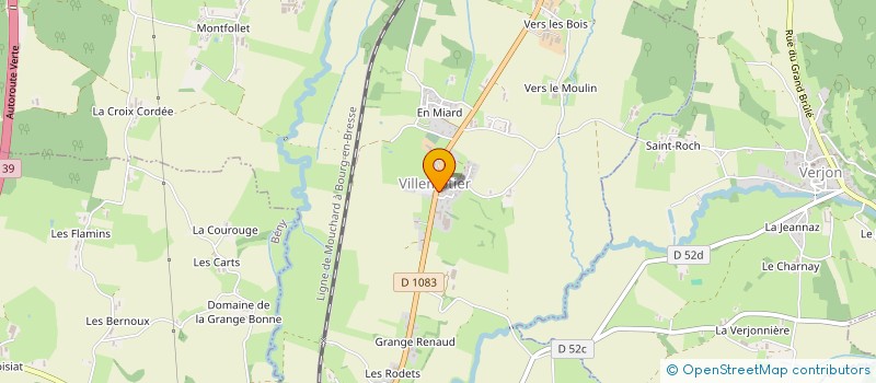 localisation de l'entreprise CHEZ BOL à VILLEMOTIER