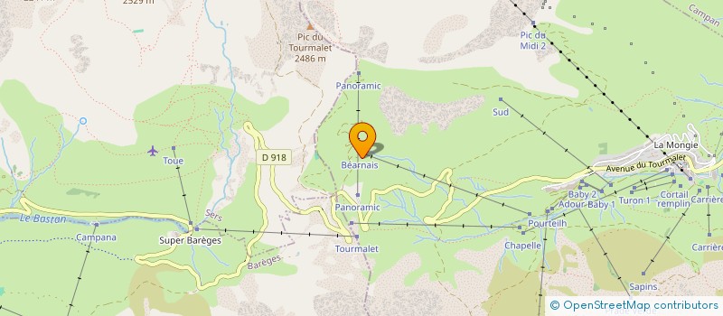 localisation de l'entreprise CHEZ BORIS  BAGNERES-DE-BIGORRE