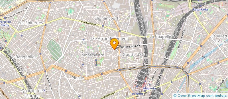localisation de l'entreprise CHEZ BOUCHER à PARIS