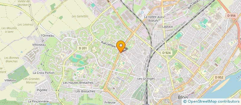 localisation de l'entreprise CHEZ BRAHIM à BLOIS