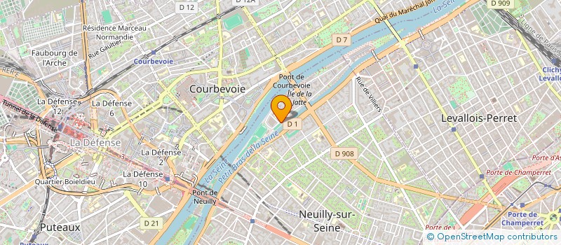 localisation de l'entreprise CHEZ BUENI à NEUILLY-SUR-SEINE
