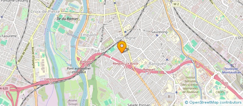 localisation de l'entreprise CHEZ CALLIOPE à TOULOUSE