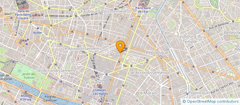 localisation de l'entreprise CHEZ CAMEIL  PARIS