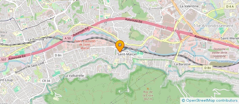 localisation de l'entreprise CHEZ CECILE à MARSEILLE