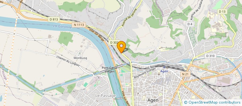 localisation de l'entreprise CHEZ CELIA à AGEN