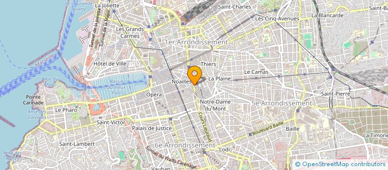 localisation de l'entreprise CHEZ CESAR à MARSEILLE