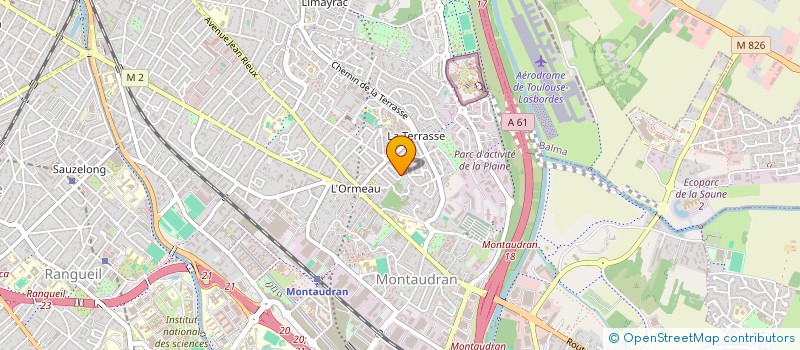 localisation de l'entreprise CHEZ CESAR  TOULOUSE