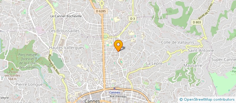 localisation de l'entreprise CHEZ CHAIMA à CANNES