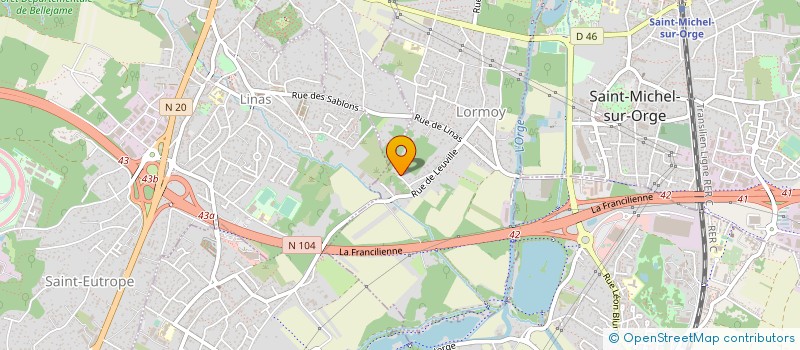localisation de l'entreprise CHEZ CHAKALIN à LONGPONT-SUR-ORGE