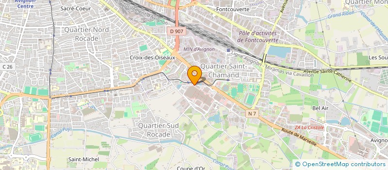 localisation de l'entreprise CHEZ CHEN  AVIGNON