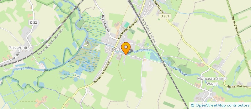 localisation de l'entreprise CHEZ CHICOCS  LEVAL