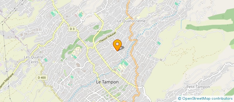 localisation de l'entreprise CHEZ CINDY  LE TAMPON