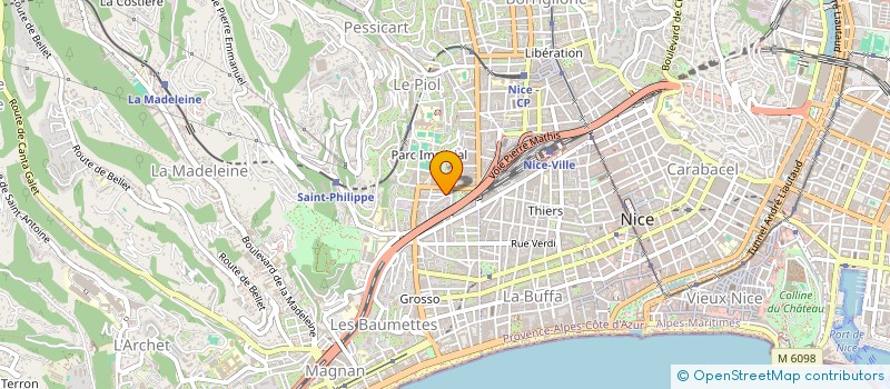 localisation de l'entreprise CHEZ CINDY ET DOMINIQUE à NICE
