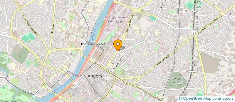 localisation de l'entreprise CHEZ CLEM'S  ANGERS