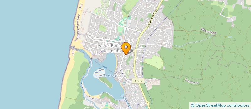 localisation de l'entreprise CHEZ COCO  VIEUX-BOUCAU-LES-BAINS