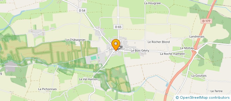 localisation de l'entreprise CHEZ COCO  SAINT-JUST