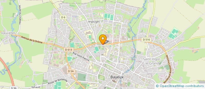 localisation de l'entreprise CHEZ COLETTE  BAYEUX