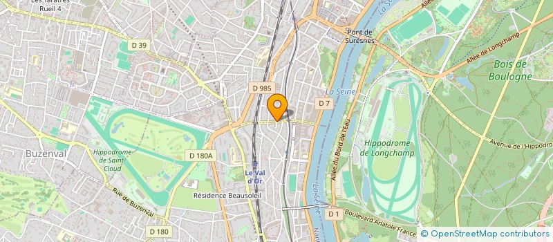 localisation de l'entreprise CHEZ COLETTE à SURESNES