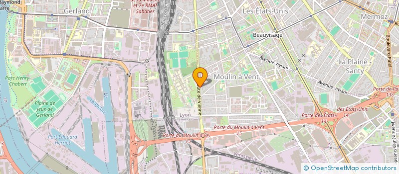 localisation de l'entreprise CHEZ COMET  VENISSIEUX