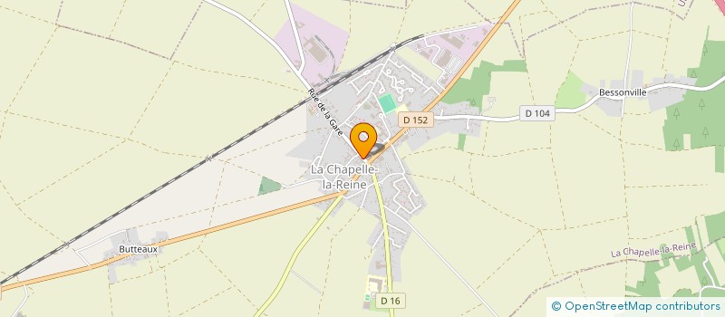 localisation de l'entreprise CHEZ CORVUS  LA CHAPELLE-LA-REINE